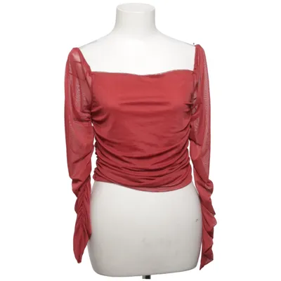 Crop top (Rouge) de Valleygirl Élasthane, Polyester