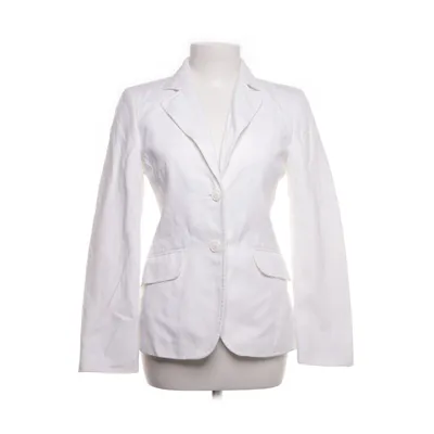 Blazer (White) from Pour Femme Linen, Wool