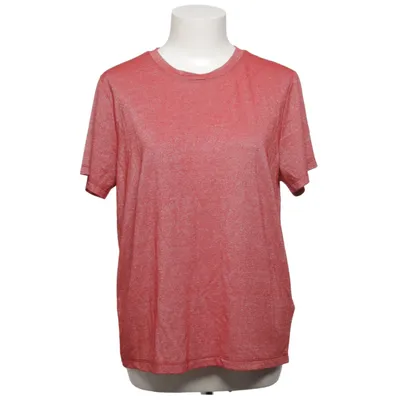 T-shirt (Rouge) de Saint Tropez Élasthane, Fibre métallique, Viscose