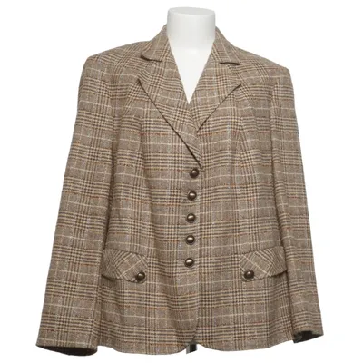 Blazer (Bruin) van Basler Acryl, Elastaan, Polyamide, Zijde, Viscose, Wol