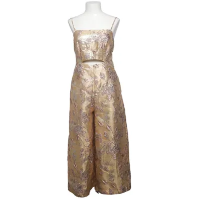 Jumpsuit (Gold, Silver) from By Anthropologie Metallic fiber, Polyester, Viscose