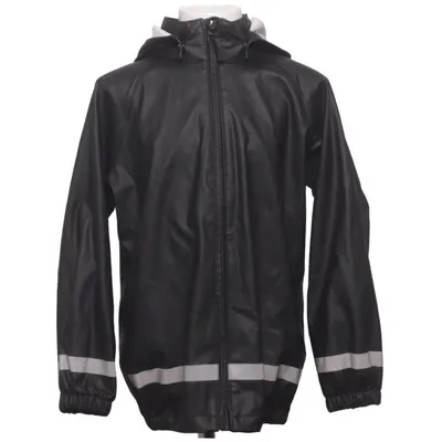 Rain jacket (Black) from MyWear Active Polyester, Polyurethane
