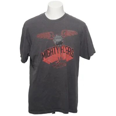 T-shirt (Grijs) van Hanes Katoen, Polyester