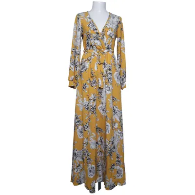 Maxi dress (Yellow, White, Black) from Blues Elastane, Polyester