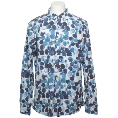 Skjorte (Blå, Hvid) fra Knowledge Cotton Apparel Bomuld