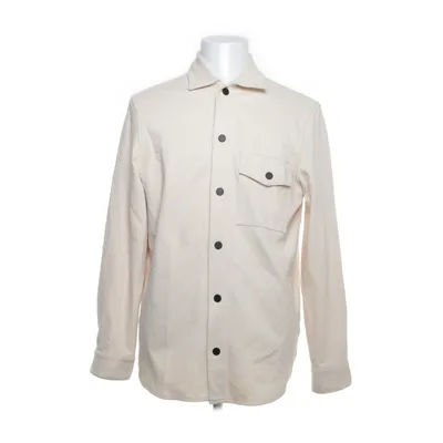 Overshirt (Beige) van H&M Man Katoen, Elastaan, Polyester
