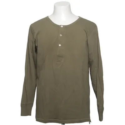 Henley shirt (Green) from Merz B Schwanen Organic cotton