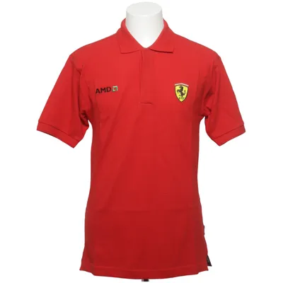 Poloshirt (Rood) van Ferrari Katoen