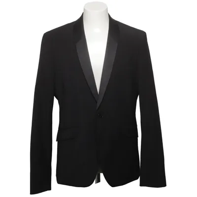 Smokingkavaj (Svart) från Emilio Denim Elastan, Polyester, Viskos, Ull
