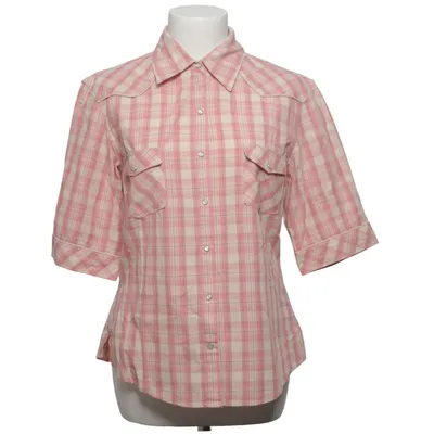 Short sleeve shirt (Pink, Beige) from Blue One Cotton