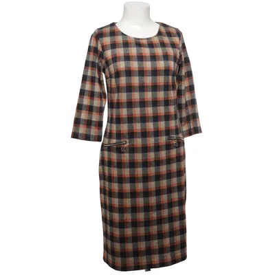 Robe (Bleu, Orange, Beige) de Angelle Milan Coton, Élasthane, Polyester
