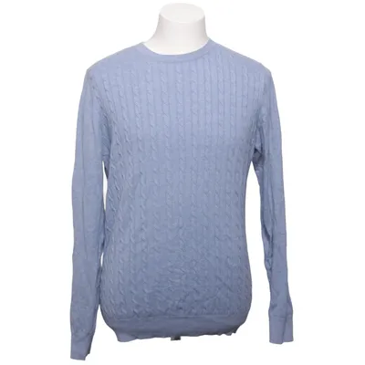 Strickpullover (Blau) von Dressmann Baumwolle