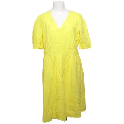 Klänning (Gul) från DKNY Bomull, Polyester