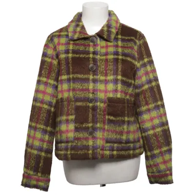 Jakke (Brun, Gul, Lilla) fra Page One Polyester