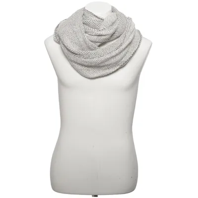 Écharpe tube  (Blanc, Gris) de Pieces Accessories