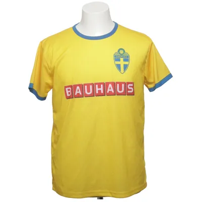 Voetbalshirt (Geel, Blauw) van Sverige Polyester