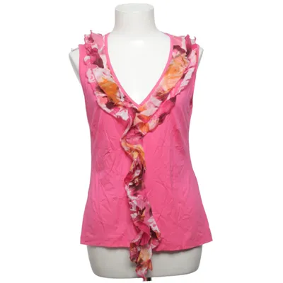 Top (Pink, Multicolored) from Tuzzi Elastane, Polyamide, Viscose