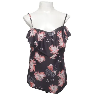 Tankini (Noir, Rose) de Shein Élasthane, Polyester