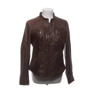 Leather jacket (Brown) from Saki