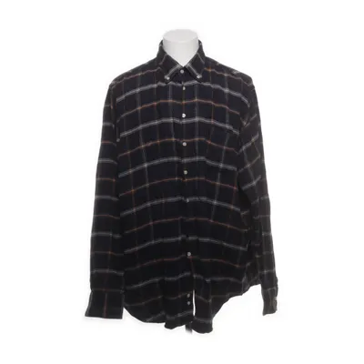 Flannel skjorte (Blå, Flerfarvet) fra Hechter