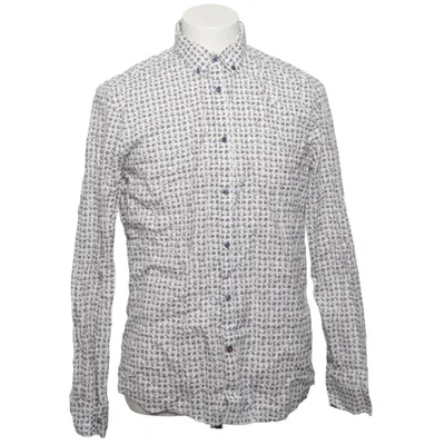 Skjorta (Vit, Blå) från Tailored Originals Bomull, Elastan