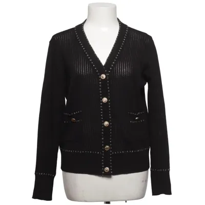 Cardigan (Noir) de Denby Fibre métallique, Polyester, Viscose