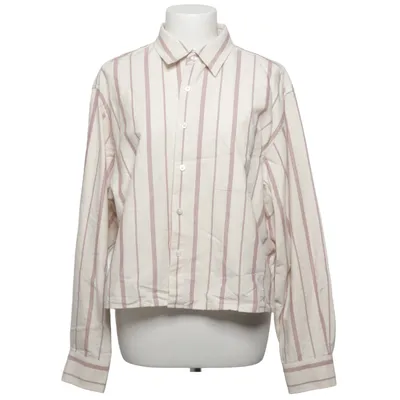 Shirt (Beige, Red) from JW Anderson x Uniqlo Cotton, Viscose