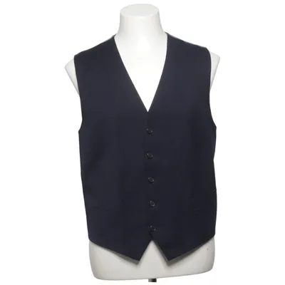 Gilet de costume (Bleu) de Dressmann Élasthane, Polyester, Laine