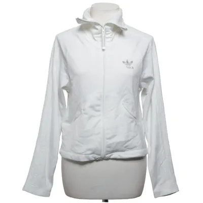 Träningsjacka (Vit) från Adidas Polyamid, Polyester