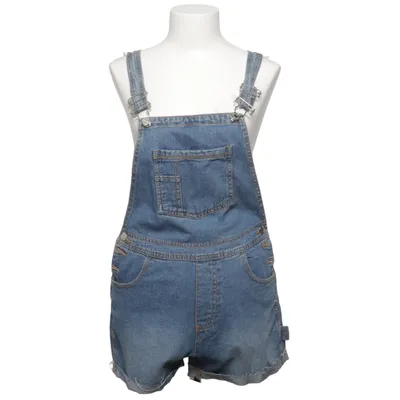 Dungaree shorts (Blue) from Terranova Cotton