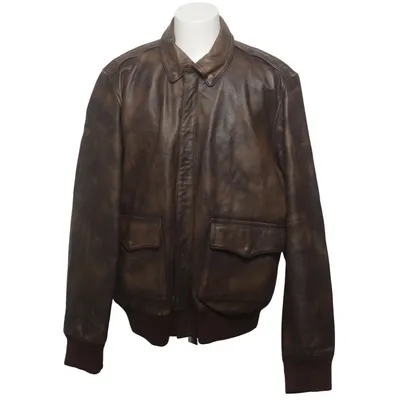 Leren jack (Bruin) van Denim & Supply Ralph Lauren