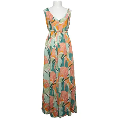 Maxikjole (Grøn, Orange, Flerfarvet) fra Tizian Viscose