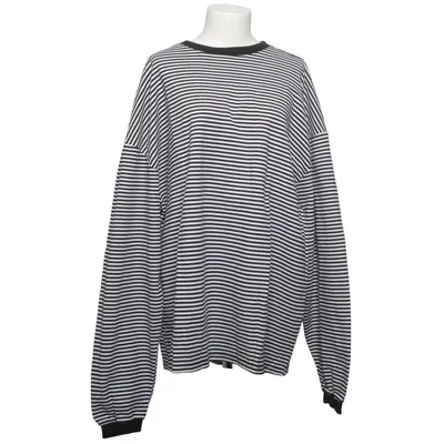 Lange mouwen shirt (Zwart, Wit) van VIVAL Studio Katoen, Elastaan