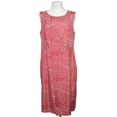 Jurk (Rood, Wit) van Marc Aurel Polyester, Zijde