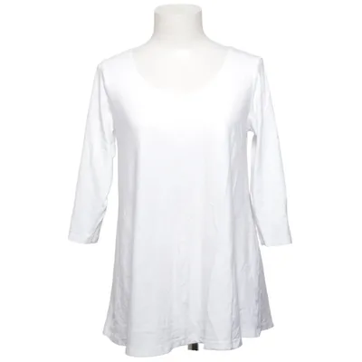 T-shirt à manches longues (Blanc) de Bypias Bambou, Élasthane