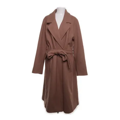 Frakke (Brun) fra ONLY Carmakoma Akryl, Uld, Genanvendt polyester