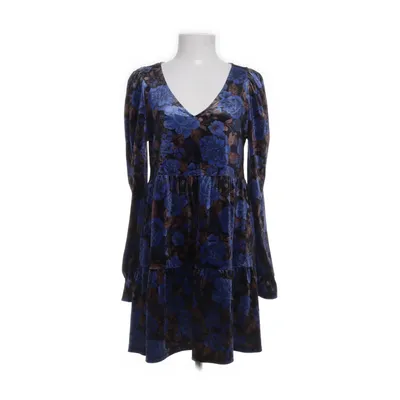 Kjole (Blå, Flerfarvet) fra Monki Elastan, Polyester