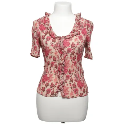 Top (Beige, Pink, Flerfarvet) fra Sézane Metallfiber, Silke, Viscose