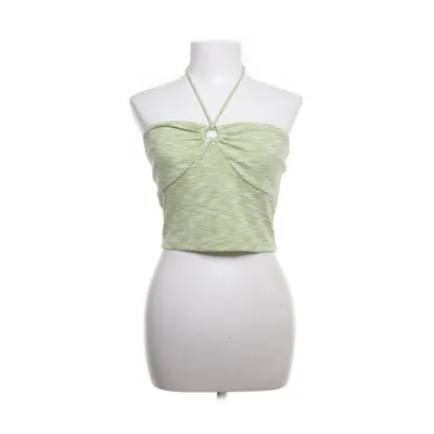 Halter neck top (Green) from Social Tourist Polyester, Cotton, Elastane