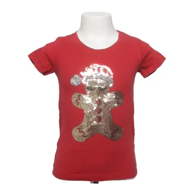 T-shirt (Rød) fra ICA I Love Eco Bomuld, Elastan