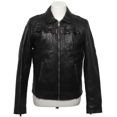 Läderjacka (Svart) från Chyston Skinn, Polyester