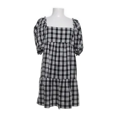 Jurk (Zwart, Wit) van Divided by H&M Elastaan, Polyester, Viscose