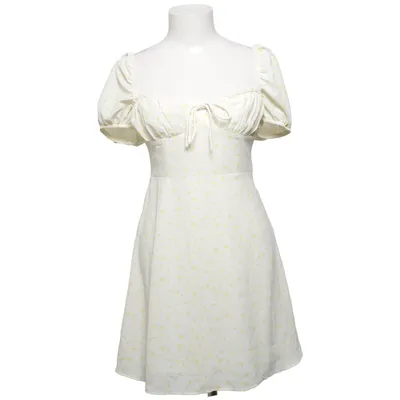 Robe (Blanc, Jaune) de Glamorous Polyester