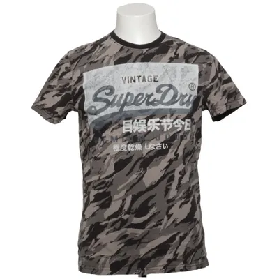T-shirt (Gray, Black) from Superdry Vintage