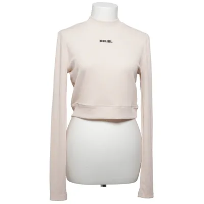 Crop top (Beige) de Karo Kauer Élasthane, Polyester