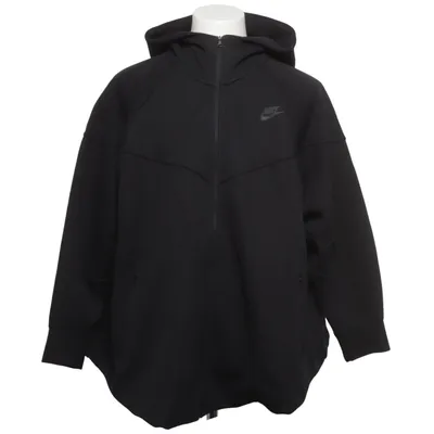 Kapuzenpullover (Schwarz) von Nike Baumwolle, Polyester