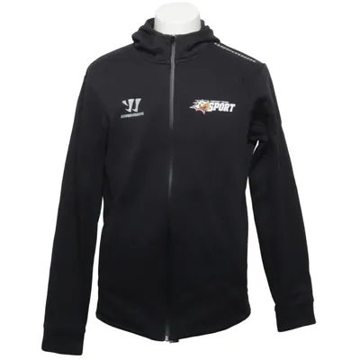 Hoodie (Black) from Warrior Cotton, Polyester
