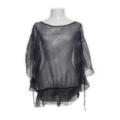 Top (Zwart, Blauw) van Flash Polyester, Viscose