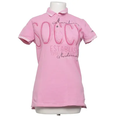Polo (Rose) de Soccx Coton, Élasthane