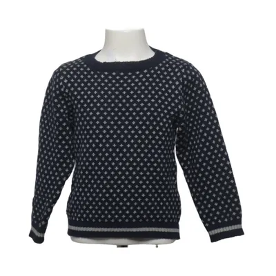 Strickpullover (Blau, Weiß) von Friends Baumwolle